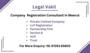 Company Registration Consultant in Meerut