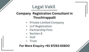Company Registration Consultant in Tiruchirappalli