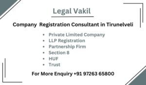 Company Registration Consultant in Tirunelveli