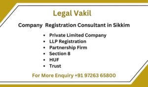 Company Registration Consultant in Sikkim