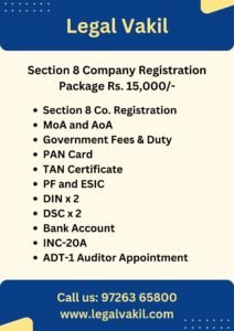 Section 8 Company Registration Consultant